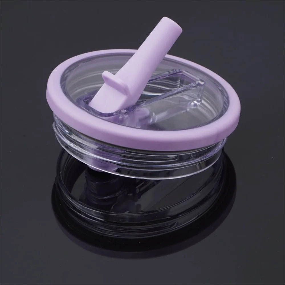 New Car Cup Lid with Folding Straw