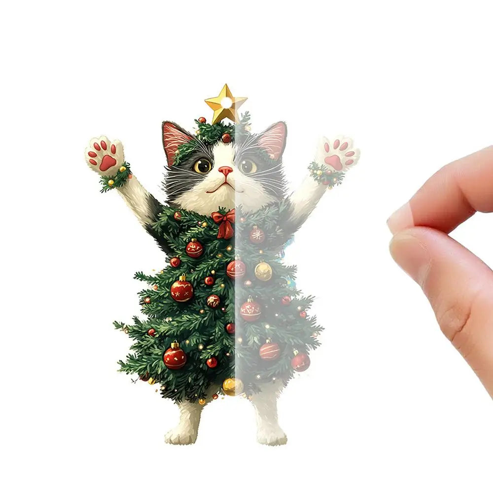 Cat Ornaments For Christmas Tree