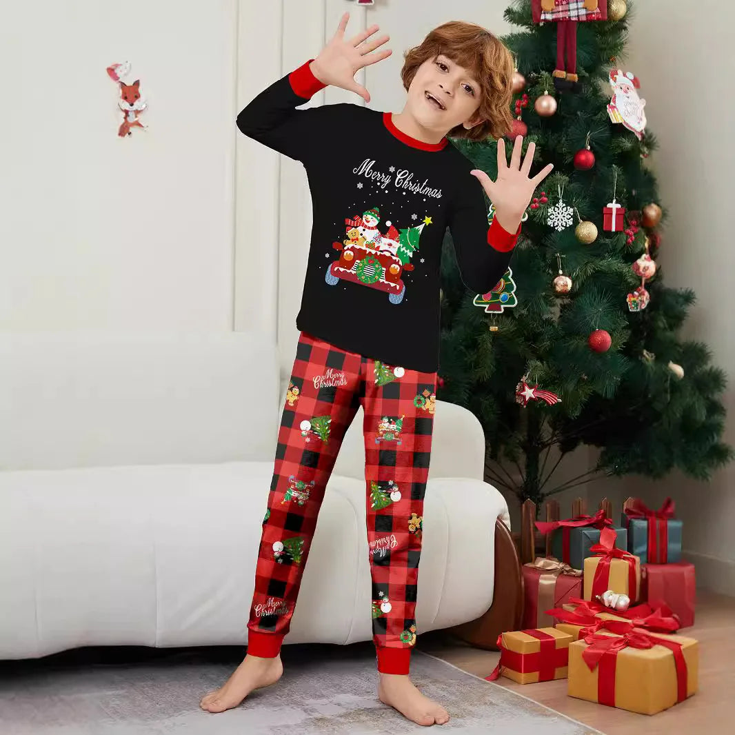 Christmas family suit New Year family suit