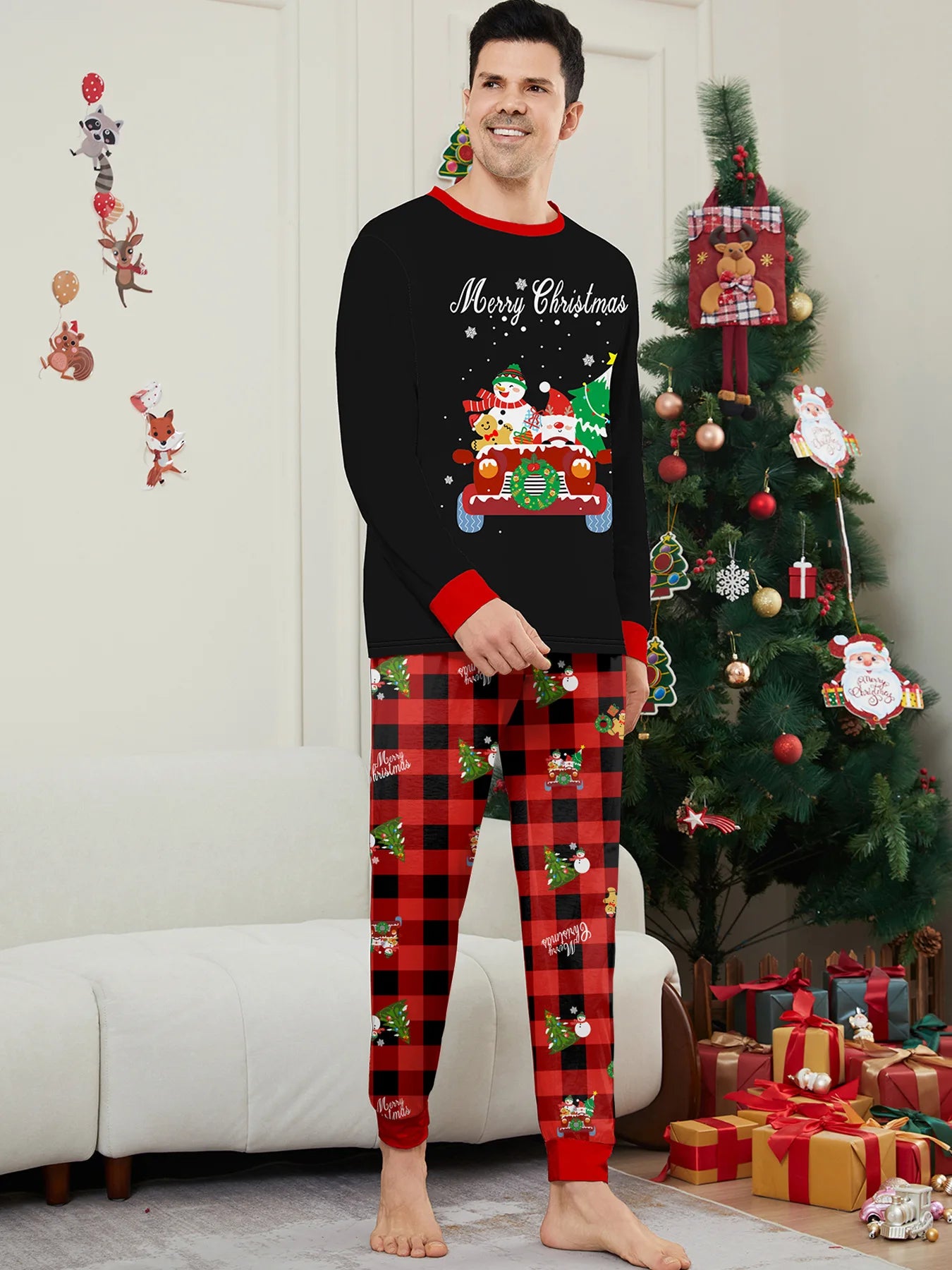 Christmas family suit New Year family suit