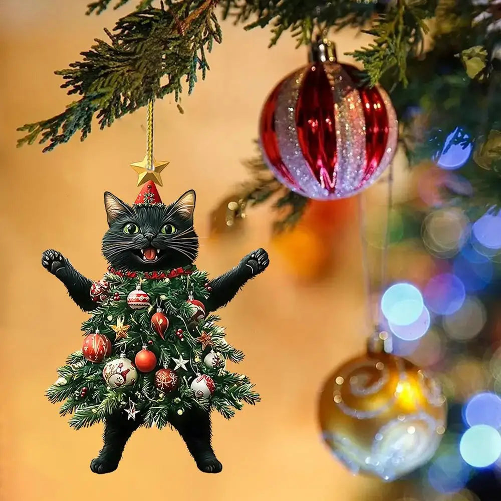 Cat Ornaments For Christmas Tree