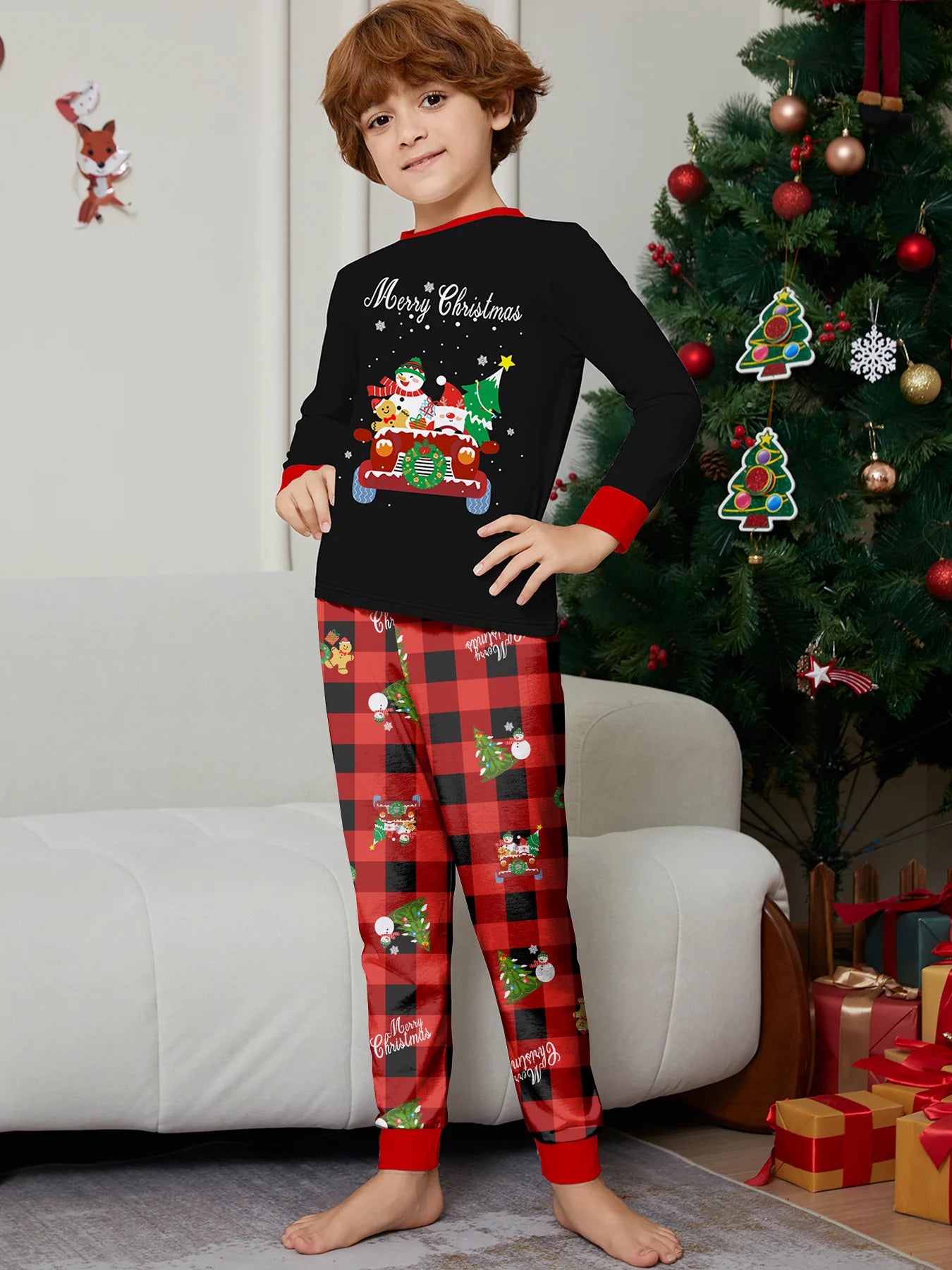 Christmas family suit New Year family suit