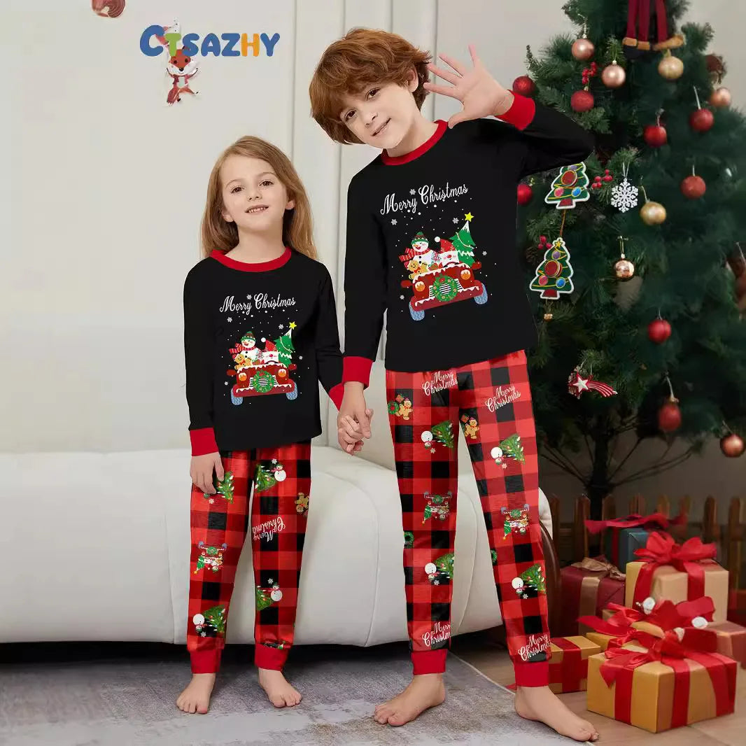 Christmas family suit New Year family suit