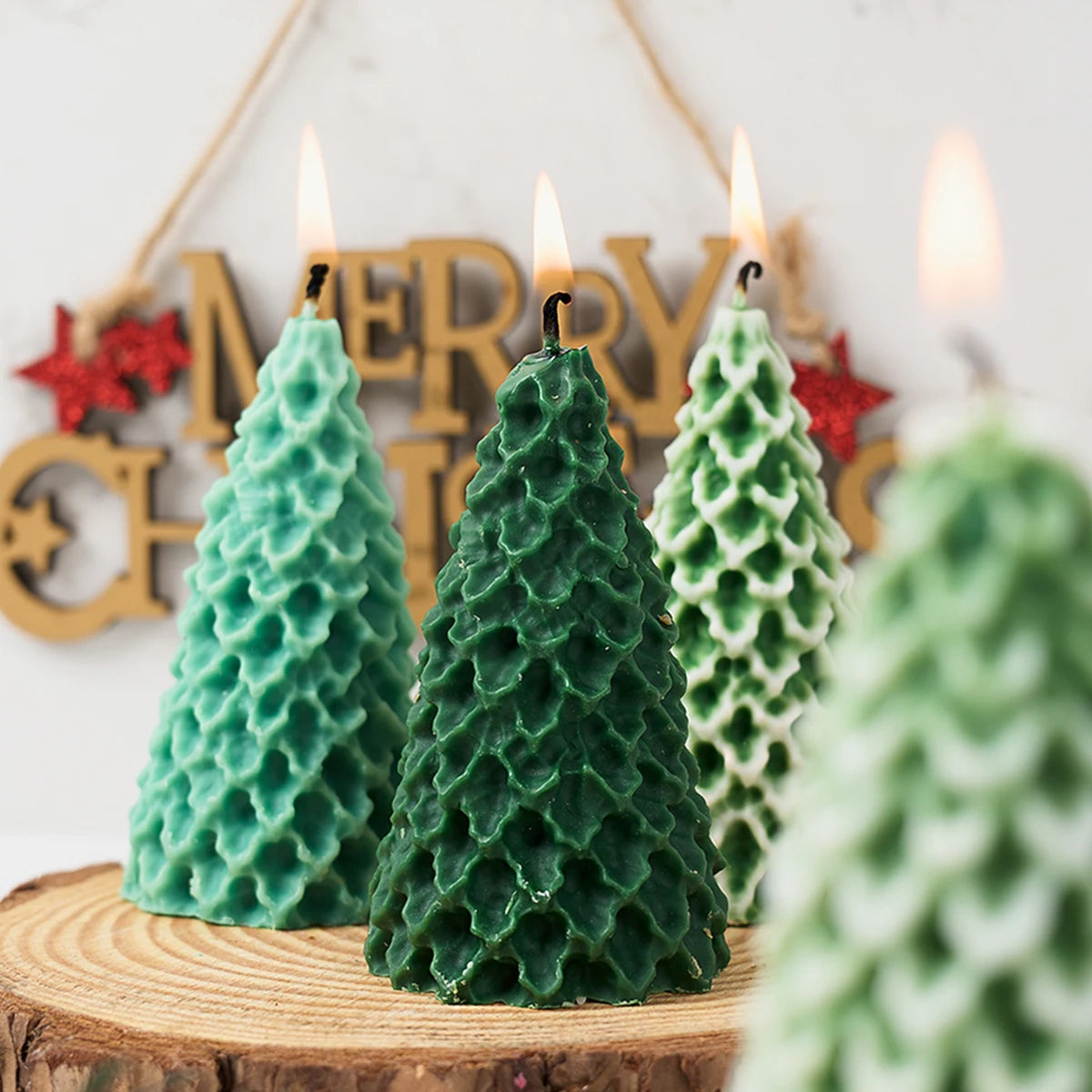 Christmas Creative 3D Tree Ornaments