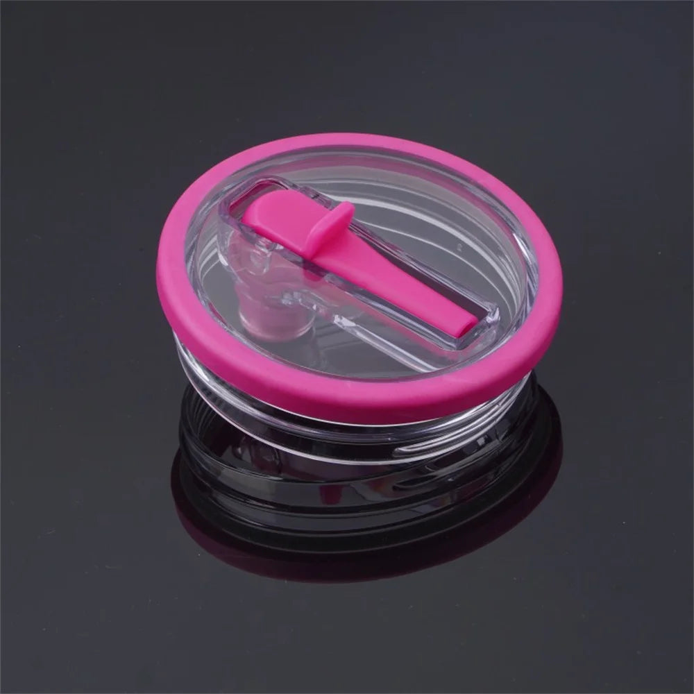 New Car Cup Lid with Folding Straw