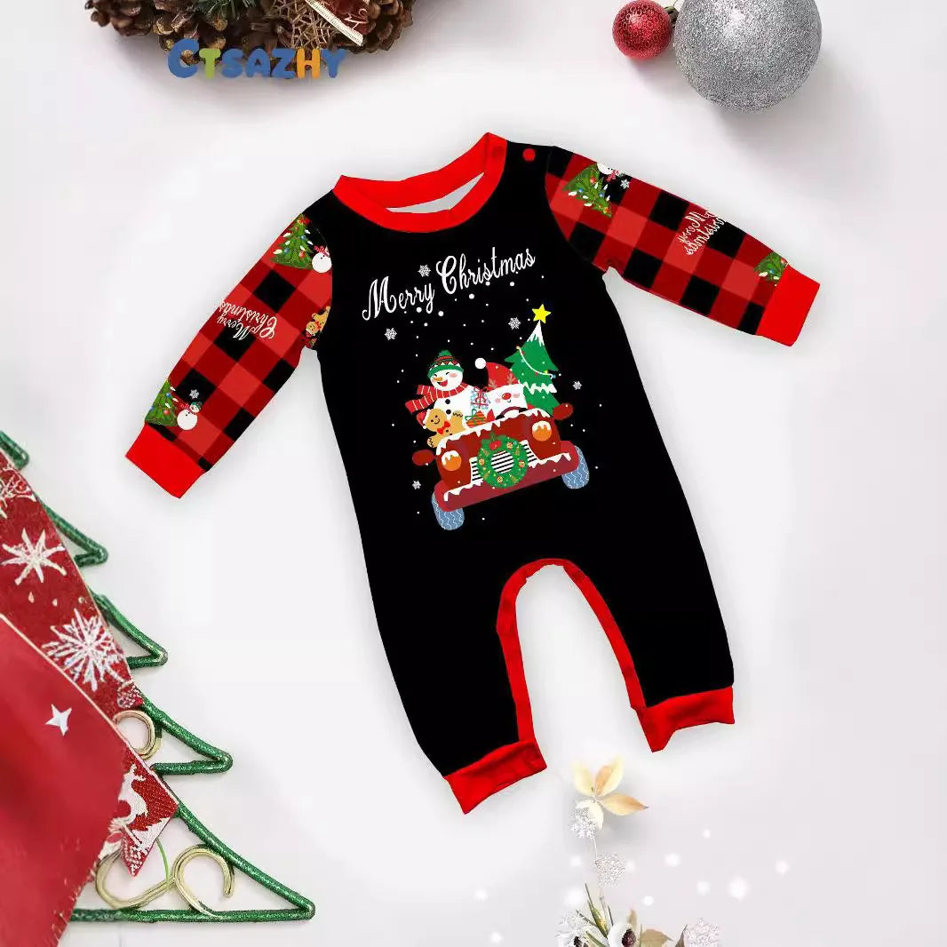 Christmas family suit New Year family suit